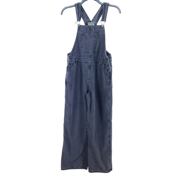 Denim Co. Womens Size 6 Black Denim Overalls With Pockets & Adjustable Straps - Picture 1 of 9